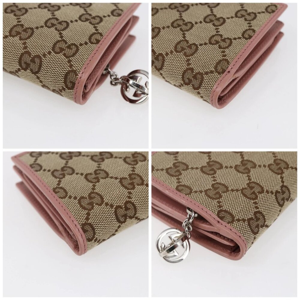 GUCCI GG Canvas Long Wallet Beige 233024 Auth - Picture 16 of 16